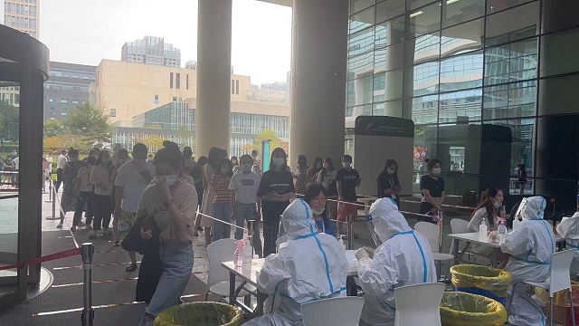 市卫健委检查组现场督导西南儿童医院疫情防控工作